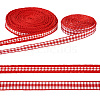 20 Yards 2 Styles Polyester Jacquard Ribbon OCOR-TA0001-62A-8