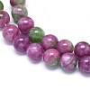 Natural Dyed Jade Beads Strands G-F601-A31-3