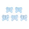 Transparent Spray Painted Glass Beads GLAA-N035-025-C03-1