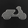 Motorcycle ABC Plastic Pegboards used for 5x5mm DIY Fuse Beads LS-X-DIY-Q009-46-1