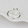 Alloy with Natural Lapis Lazuli Finger Rings FS-WGF3EDB-06-6