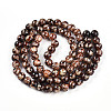 Baking Paint Glass Beads Strands DGLA-N003-10mm-B06-3