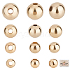 Beebeecraft 200Pcs 4 Styles Brass Spacer Beads KK-BBC0003-58G-1