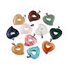 Natural & Synthetic Mixed Stone Hollow Pendants G-N344-22P-1