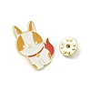 Animal Theme Enamel Pins JEWB-H029-02H-G-3