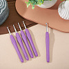 TPR Handle Aluminum Crochet Hook Needles TOOL-TA0001-13A-3