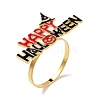 Halloween Alloy Enamel Napkin Rings AJEW-Z037-01C-1