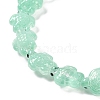 Transparent Glass Enamel Beads Strands GLAA-B021-06E-3