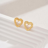 Brass Elegant Classic Women's Stud Earrings NZ1396-2-1