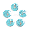 Synthetic Turquoise Charms G-L561-001X-1