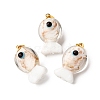 Handmade Lampwork Pendants LAMP-A007-01G-04-03-1