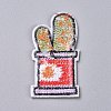 Computerized Embroidery Cloth Iron on/Sew on Patches DIY-G015-05-2