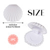 Shell Shaped Velvet Jewelry Storage Boxes VBOX-TADJ0001-02B-4