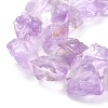 Rough Raw Natural Amethyst Beads Strands G-C069-01-3