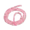 Natural Madagascar Rose Quartz Beads Strands G-B088-C09-03-3