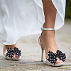 2Pcs Bowknot Polyester Shoe Decoration FIND-DR0001-64B-5