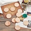 Unfinished Wooden Discs WOOD-WH0030-13-2