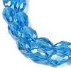 Transparent Electroplate Glass Beads Strands LS-EGLA-N013-T4mm-B17-3