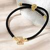 Adjustable Nylon Cord Bracelets BJEW-C096-01G-26-1