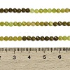 Gradient Color Natural Yellow Green Opal Beads Strands GG-CBA9722-A01-3mm-6