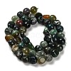 Natural Indian Agate Beads Strands G-P497-01E-89-3