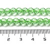 Transparent Glass Beads Strands GLAA-A014-03F-4