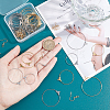 Unicraftale DIY Wire Wrap Ring Dangle Earring Making Kit DIY-UN0003-65-2