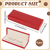 Plastic Pen Gift Packing Boxes CON-WH0001-85B-02-2