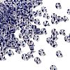 Transparent Stripe Glass Seed Beads GLAA-NH0001-06J-1