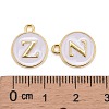 Golden Plated Alloy Charms X-ENAM-S118-01Z-3