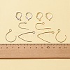 48Pcs 12 Style 304 Stainless Steel Leverback Earring Findings & Earring Hooks STAS-FS0001-28-3