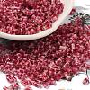 Two Tone Inside Colours Transparent Glass Seed Beads SEED-C004-05F-1