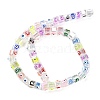 Transparent Glass Beads Strands LAMP-F032-04-3