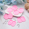 Cheriswelry 110Pcs Food Grade Pendant Silicone Molds DIY-CW0001-26-14