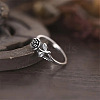 Alloy Rose Finger Rings WG6B24B-05-1