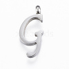 304 Stainless Steel Pendants STAS-F129-G-P-1