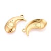 304 Stainless Steel Pendants STAS-T065-10G-2