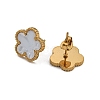 Ion Plating(IP) Flower Golden 304 Stainless Steel Stud Earrings EJEW-H129-03G-05A-3