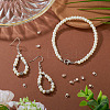 10Pcs 925 Sterling Silver Bead Tips Knot Covers STER-TA0001-50-8