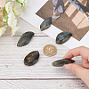 Ahandmaker Natural Labradorite Pendants G-GA0001-45-3