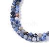 Natural Sodalite Beads Strands X-G-G139-A07-03-4