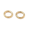 Ion Plating(IP) 304 Stainless Steel Closed Jump Rings STAS-G393-06G-01-2