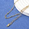 PVD Vacuum Plating 304 Stainless Steel Necklaces X-NJEW-E080-14G-1