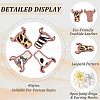 Olycraft DIY Cattle Head Dangle Earring Making Kit DIY-OC0009-75-4