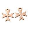 Ion Plating(IP) 304 Stainless Steel Charms STAS-C043-49RG-1