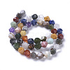 Natural Mixed Gemstone Beads Strands G-F668-10-8mm-2