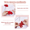 2Pcs 2 Styles Cloth Sewing Ornaments DIY-FH0010-18-5