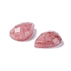 Natural Strawberry Quartz Cabochons G-G0001-B03-4