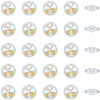 200Pcs Glass Charms RGLA-SP0001-03B-7