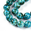 Synthetic Turquoise Beads Strands TURQ-T004-08A-11-4